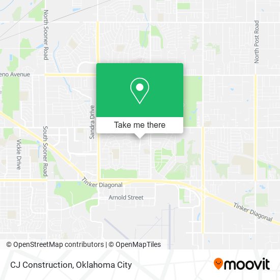 CJ Construction map
