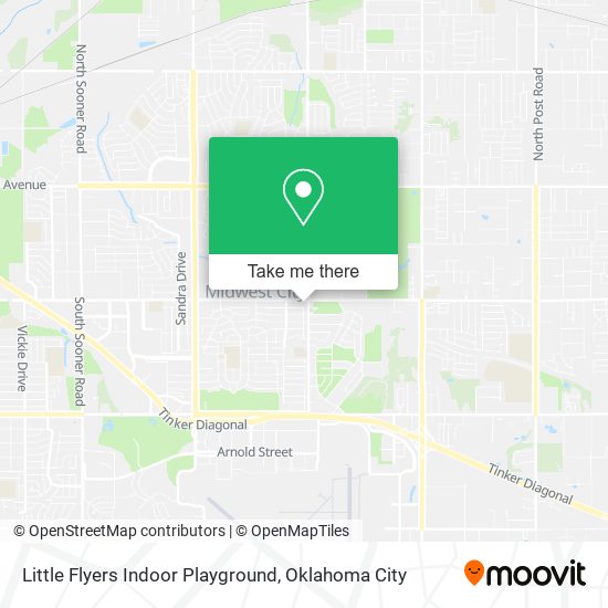 Little Flyers Indoor Playground map