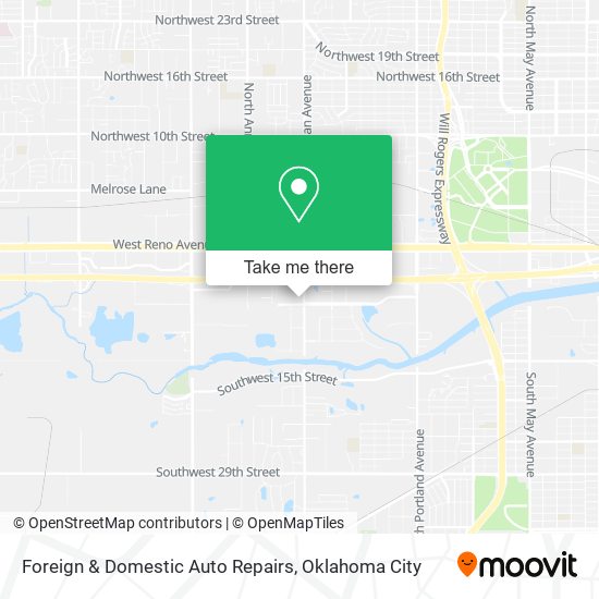 Foreign & Domestic Auto Repairs map