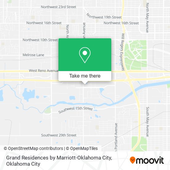 Grand Residences by Marriott-Oklahoma City map