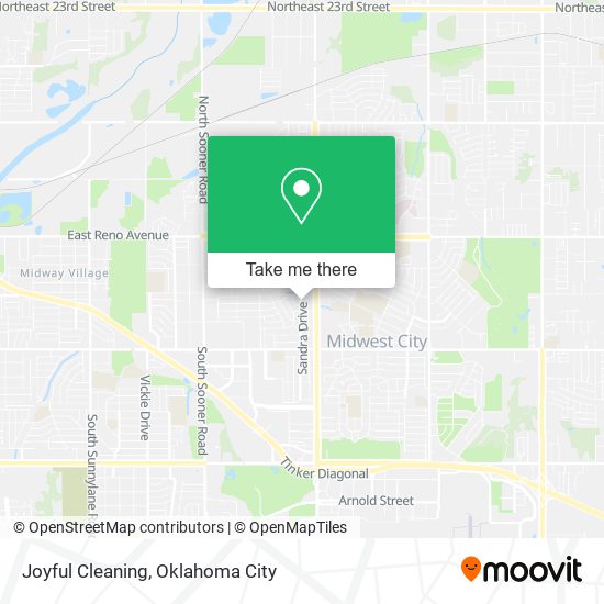 Joyful Cleaning map