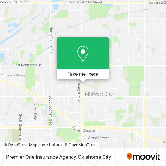 Mapa de Premier One Insurance Agency