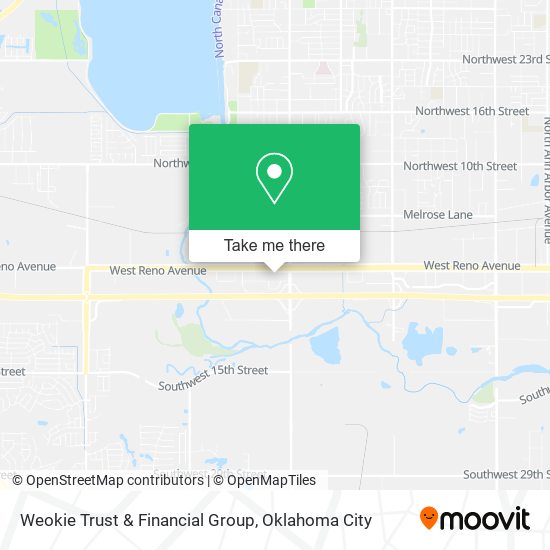 Weokie Trust & Financial Group map