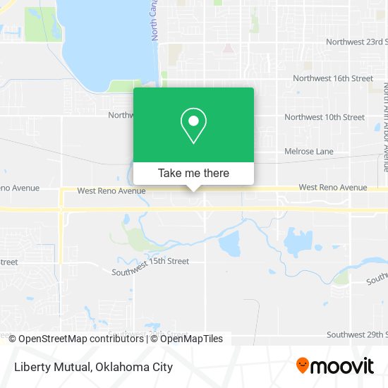 Liberty Mutual map