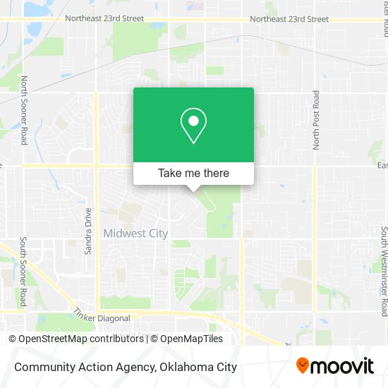 Community Action Agency map