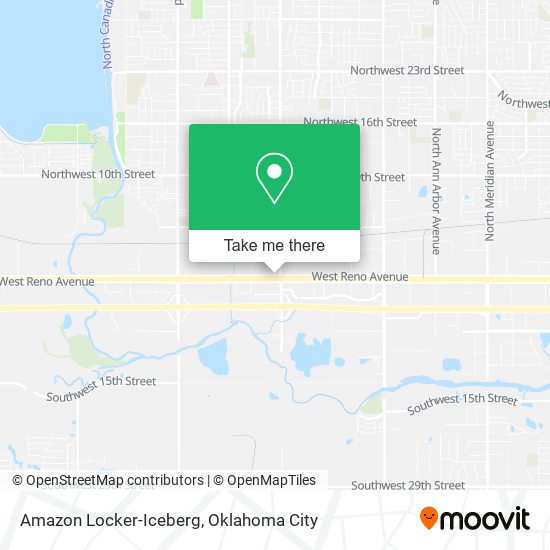 Amazon Locker-Iceberg map
