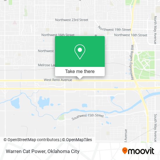 Warren Cat Power map