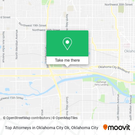 Mapa de Top Attorneys in Oklahoma City Ok