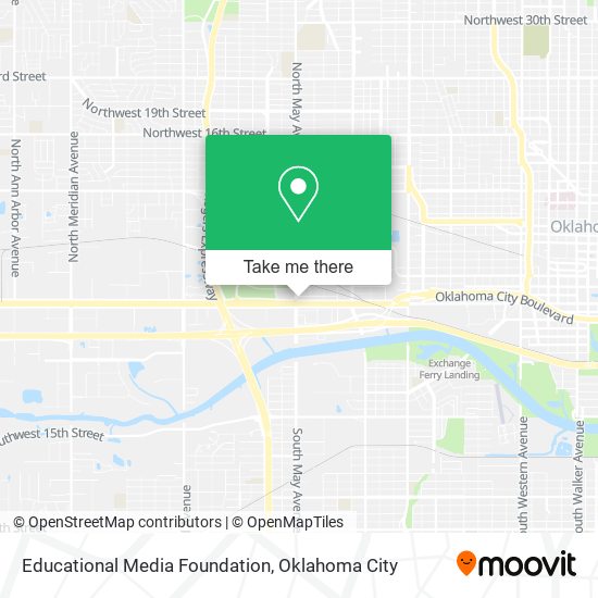 Educational Media Foundation map