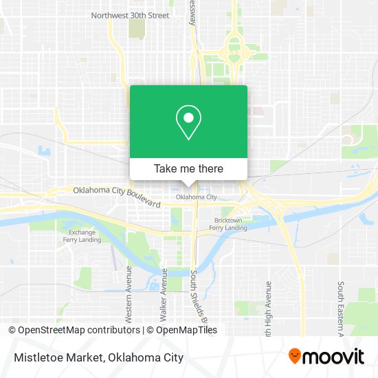 Mistletoe Market map