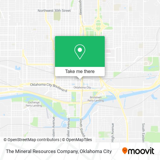 The Mineral Resources Company map