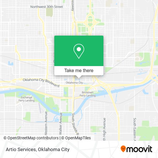 Mapa de Artio Services