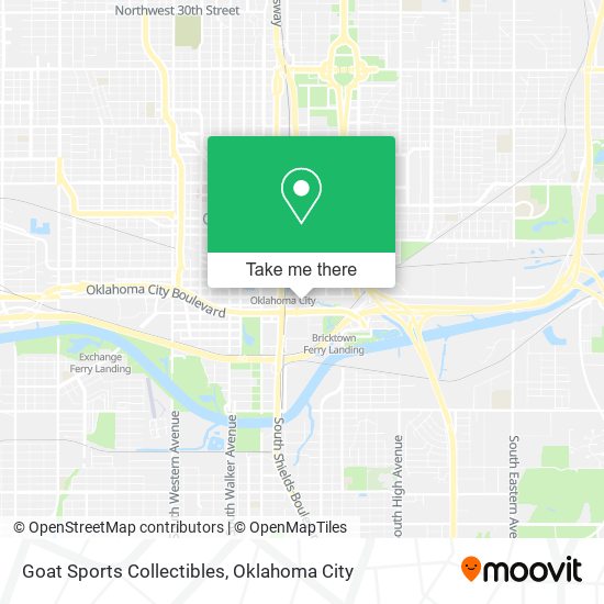 Goat Sports Collectibles map