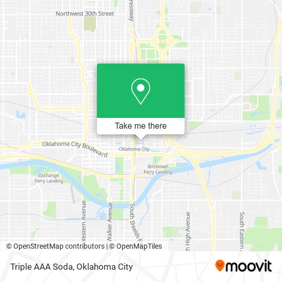 Triple AAA Soda map
