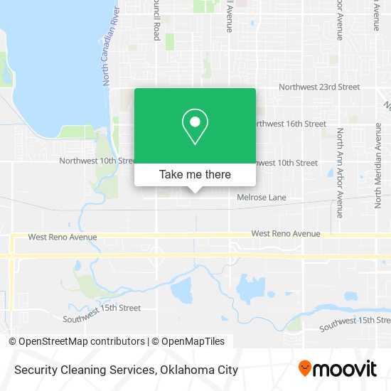 Mapa de Security Cleaning Services