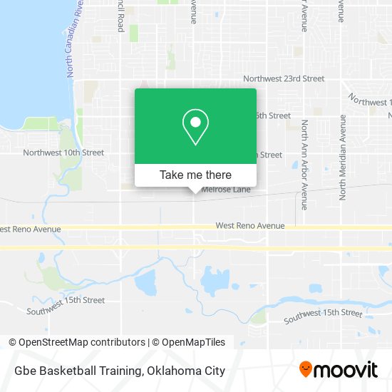 Gbe Basketball Training map
