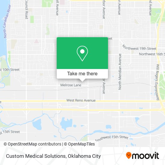 Custom Medical Solutions map