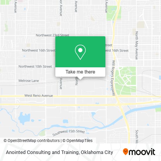 Anointed Consulting and Training map