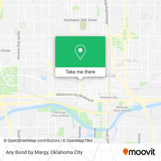 Any Bond by Margy map