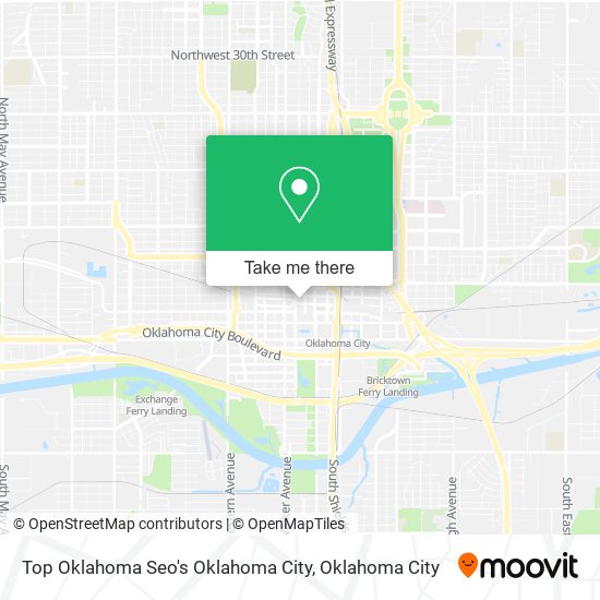 Top Oklahoma Seo's Oklahoma City map