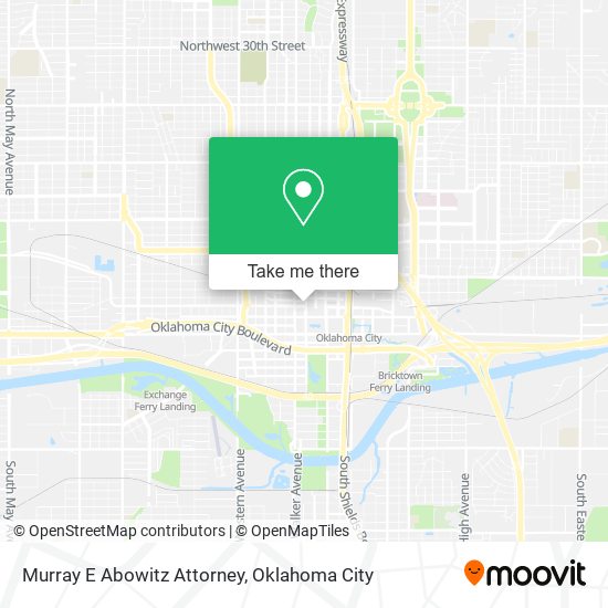 Murray E Abowitz Attorney map