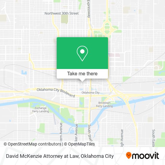 David McKenzie Attorney at Law map