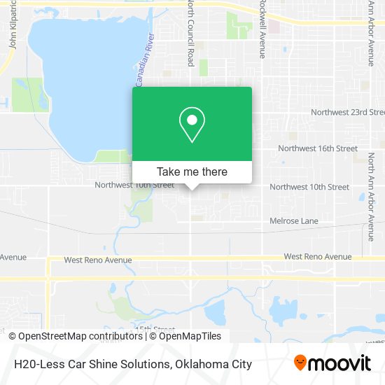 H20-Less Car Shine Solutions map