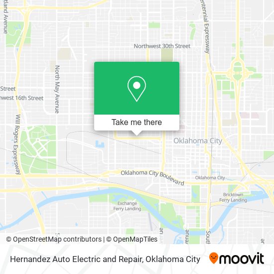 Hernandez Auto Electric and Repair map