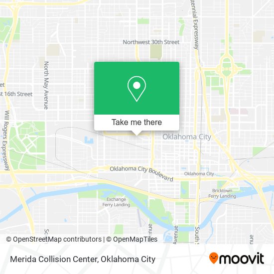 Merida Collision Center map
