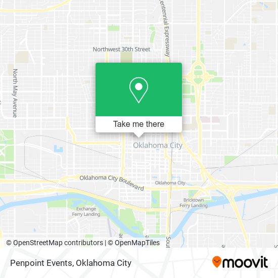 Mapa de Penpoint Events
