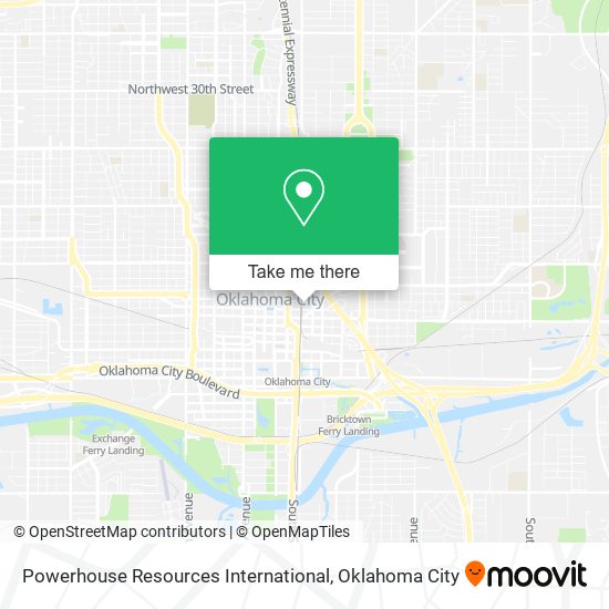 Powerhouse Resources International map