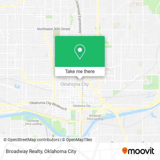 Broadway Realty map
