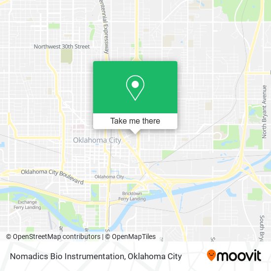 Nomadics Bio Instrumentation map
