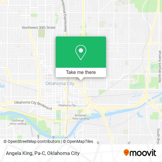 Angela King, Pa-C map