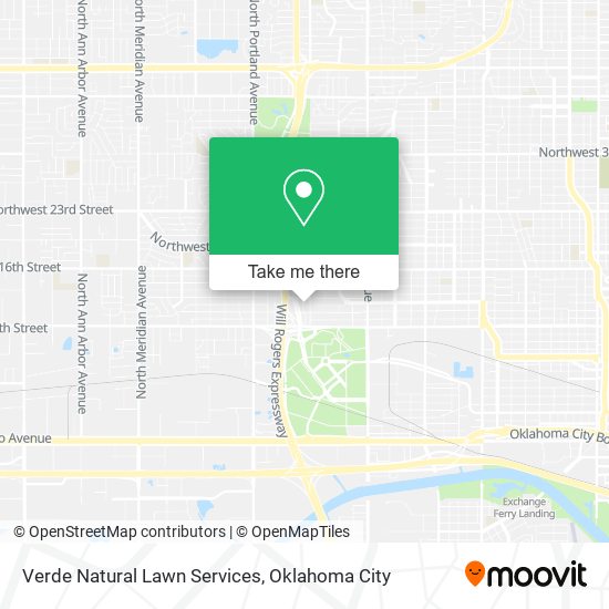 Verde Natural Lawn Services map