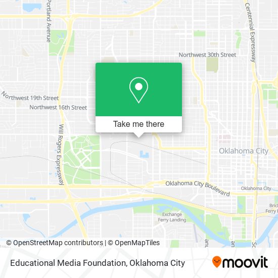 Educational Media Foundation map