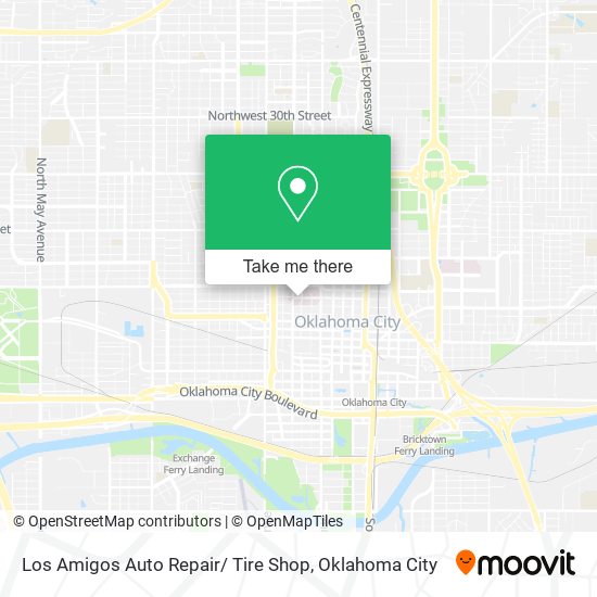 Mapa de Los Amigos Auto Repair/ Tire Shop