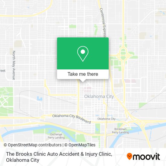 The Brooks Clinic Auto Accident & Injury Clinic map