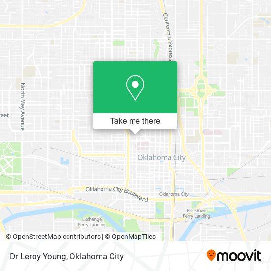 Dr Leroy Young map