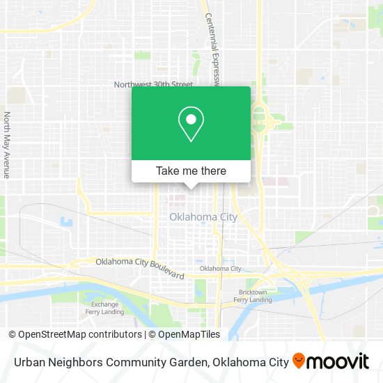 Mapa de Urban Neighbors Community Garden