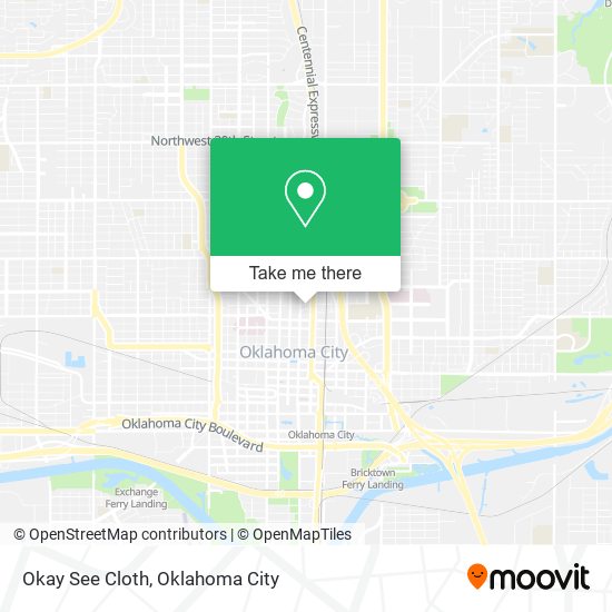 Mapa de Okay See Cloth