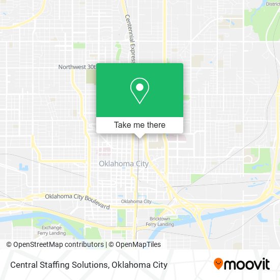 Mapa de Central Staffing Solutions