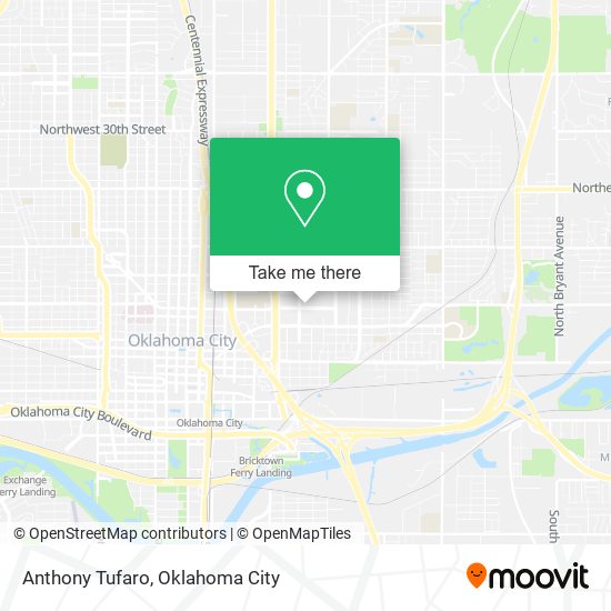 Anthony Tufaro map