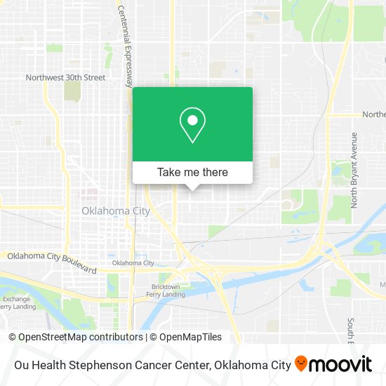 Ou Health Stephenson Cancer Center map