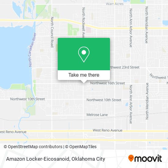 Mapa de Amazon Locker-Eicosanoid