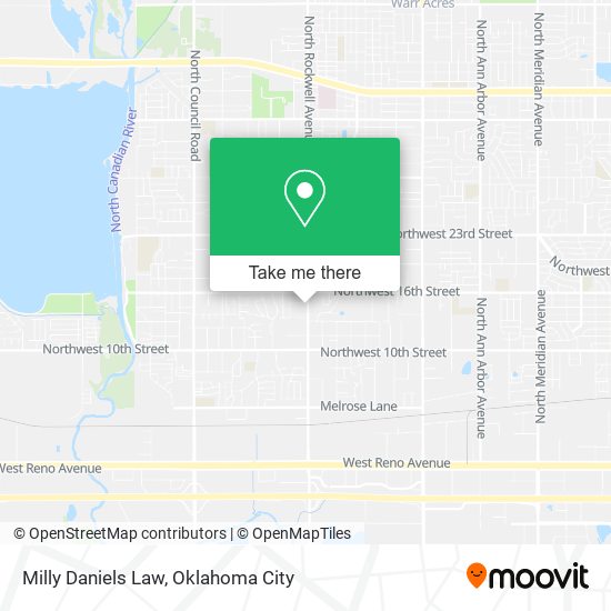 Milly Daniels Law map