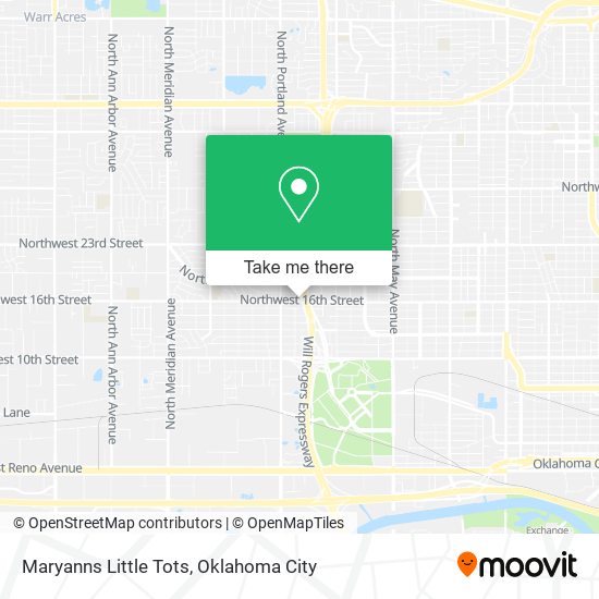 Maryanns Little Tots map