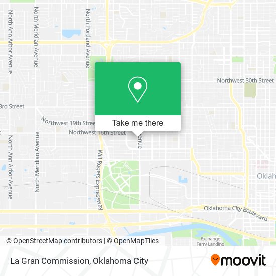 La Gran Commission map
