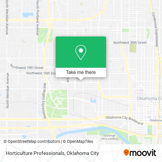 Horticulture Professionals map