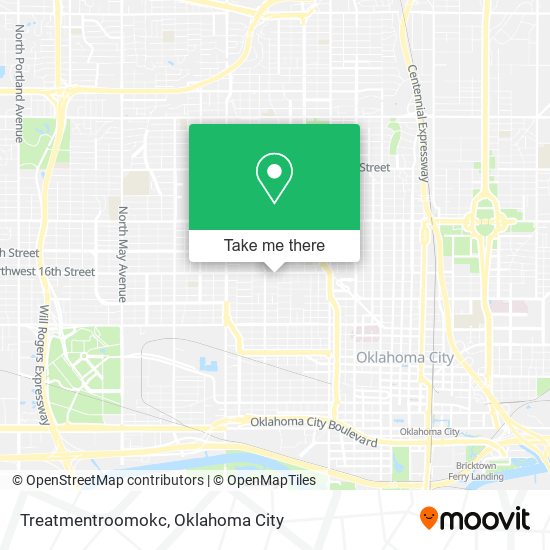 Mapa de Treatmentroomokc